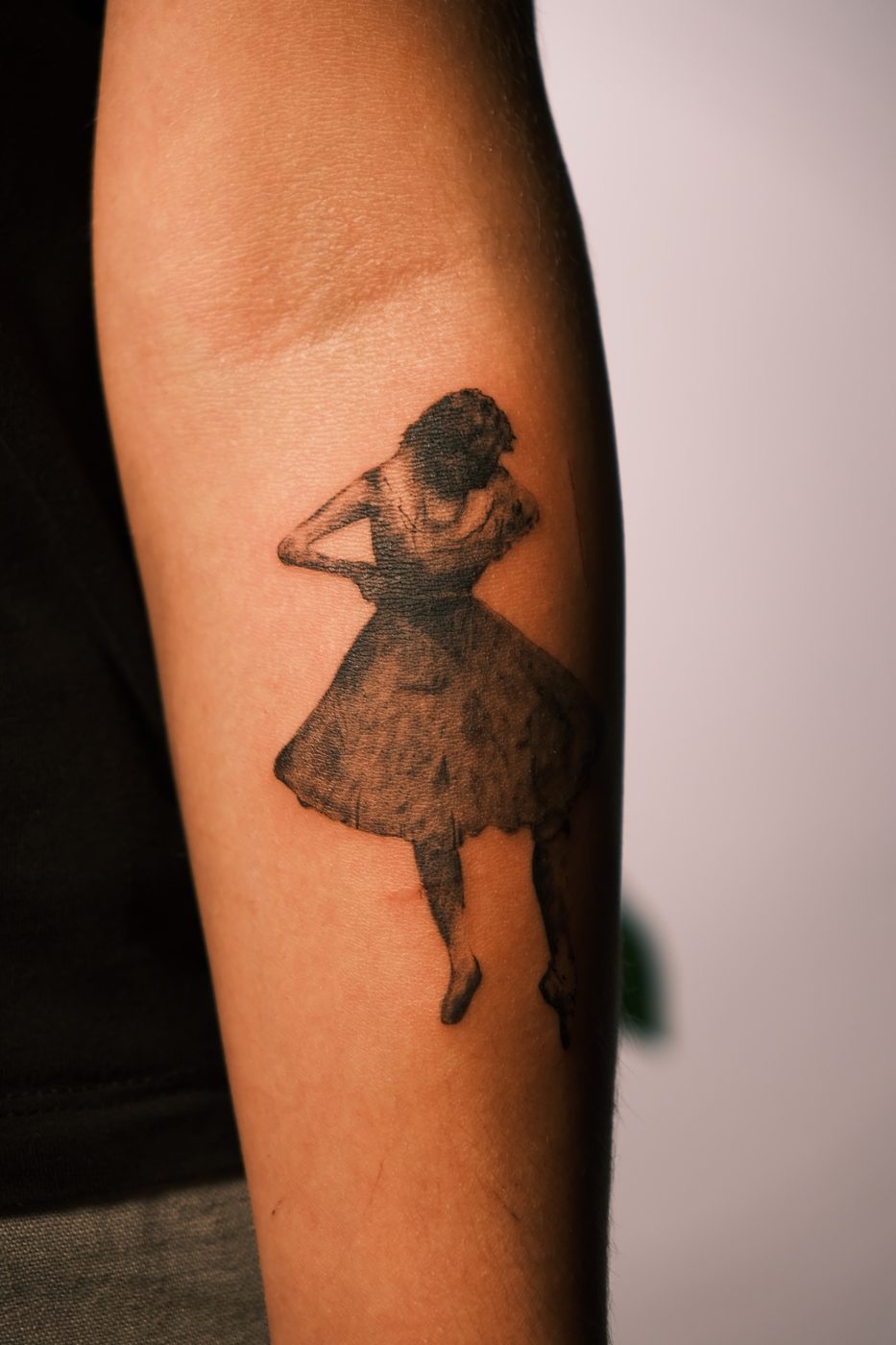 Tatouage réaliste, Couleur Gris, Bordeaux